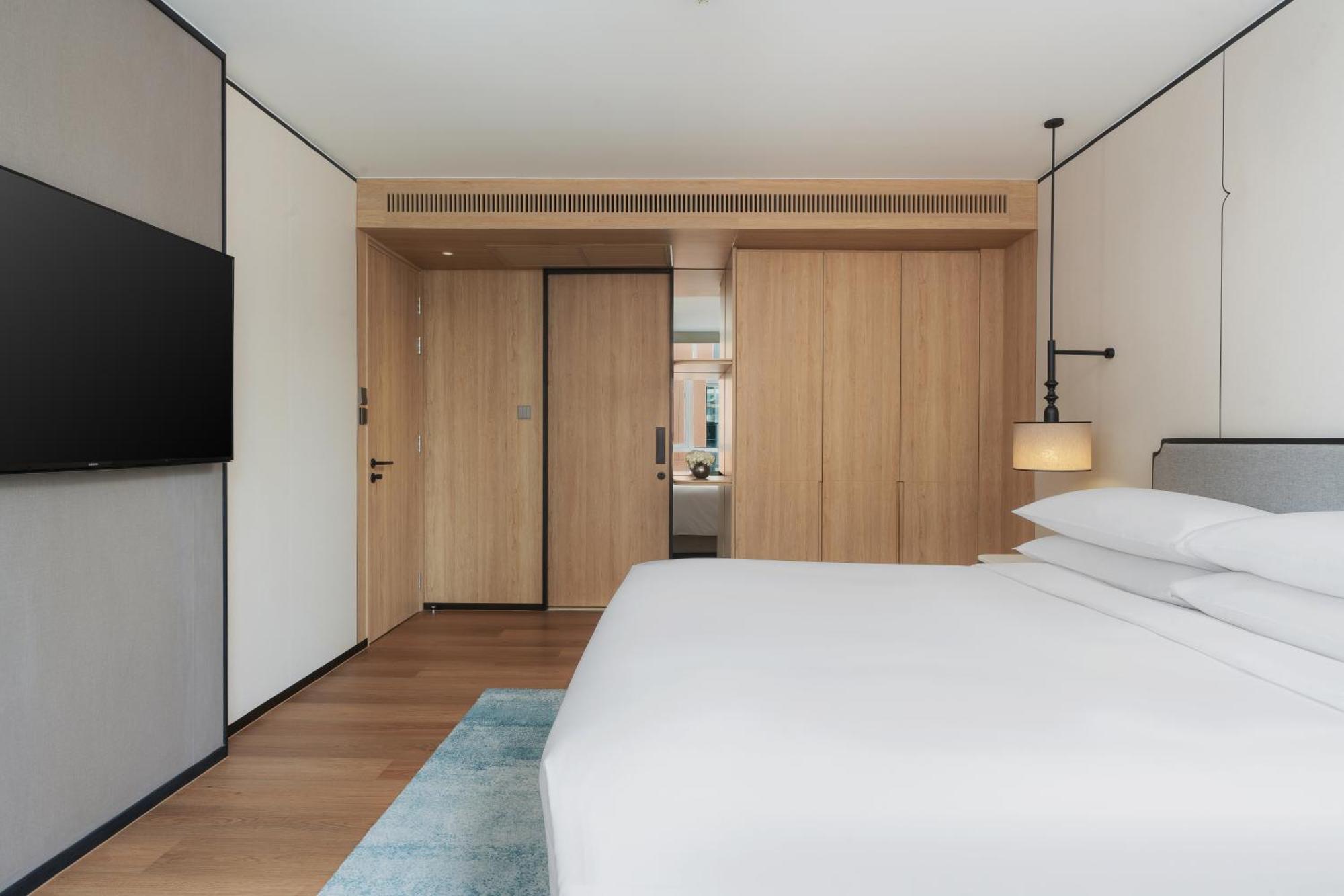 Premium One-Bedroom Suite with City View